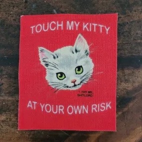 Backpatch "Touch my Kitty at your own risk"