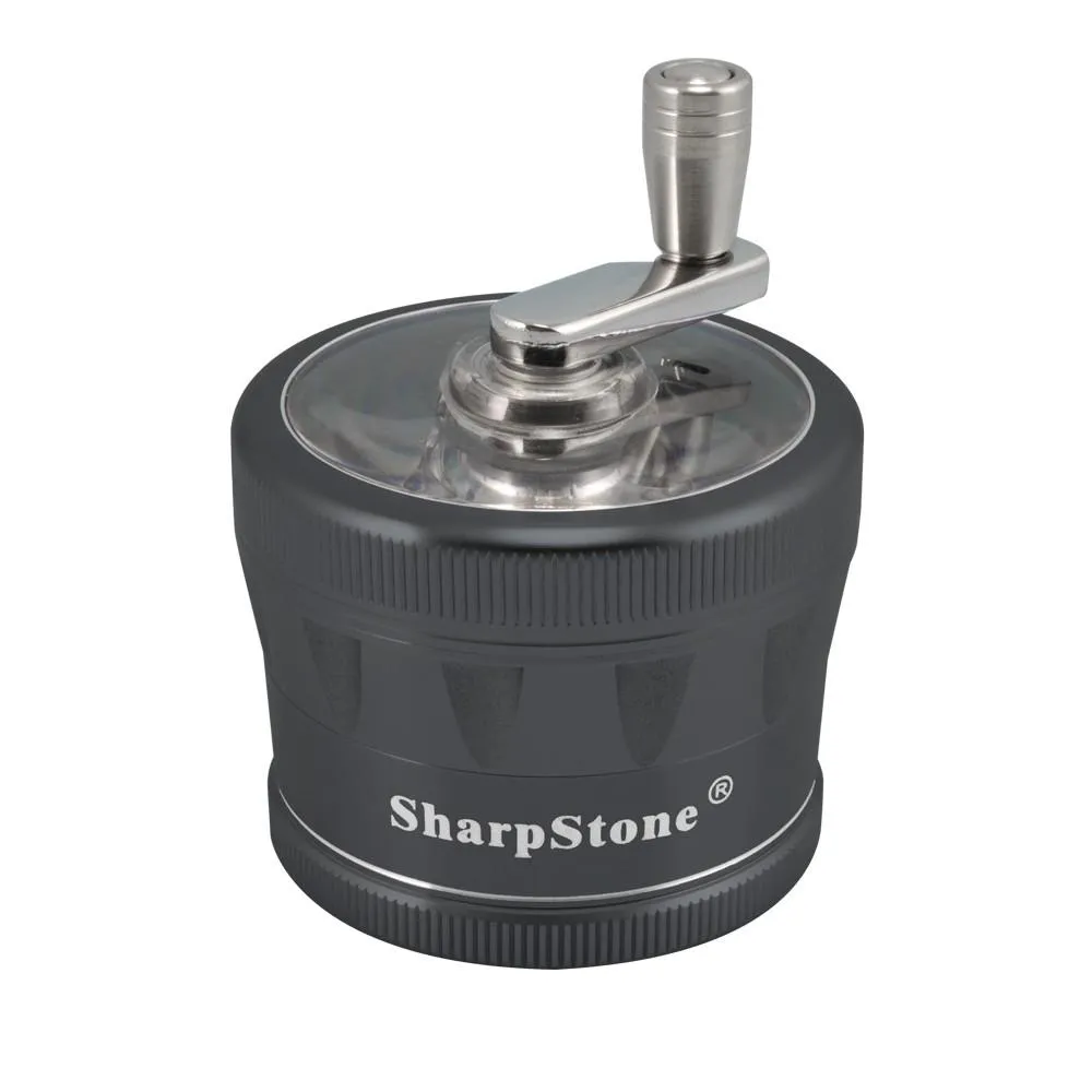 2.5 in Sharpstone 2.0 V2 4pc Crank Top Grinder