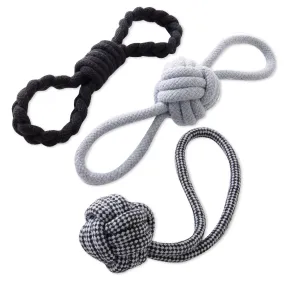 3-Pack Rope Pull Toys