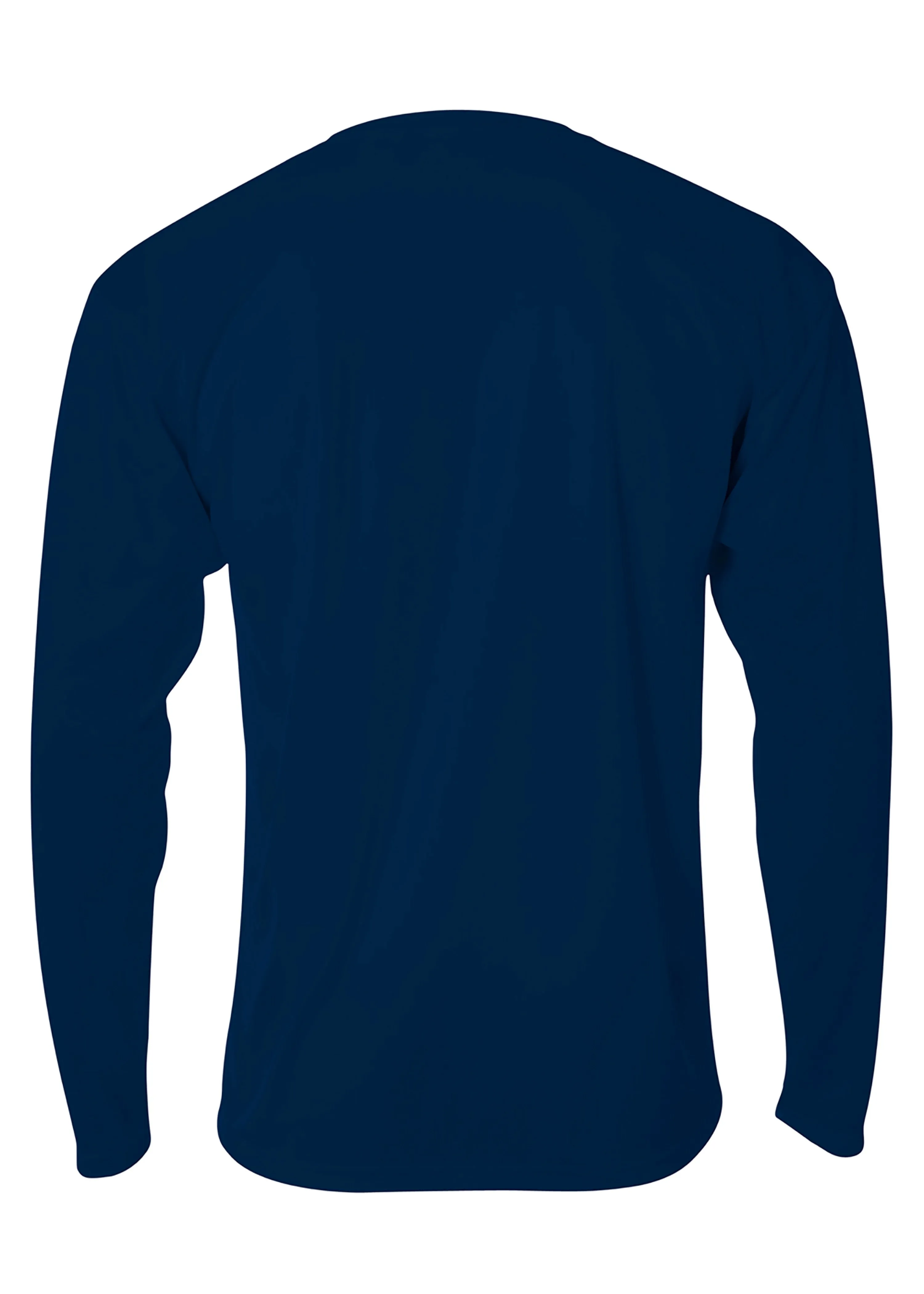 A4 Mens Long Sleeve Birds-Eye Mesh Crew