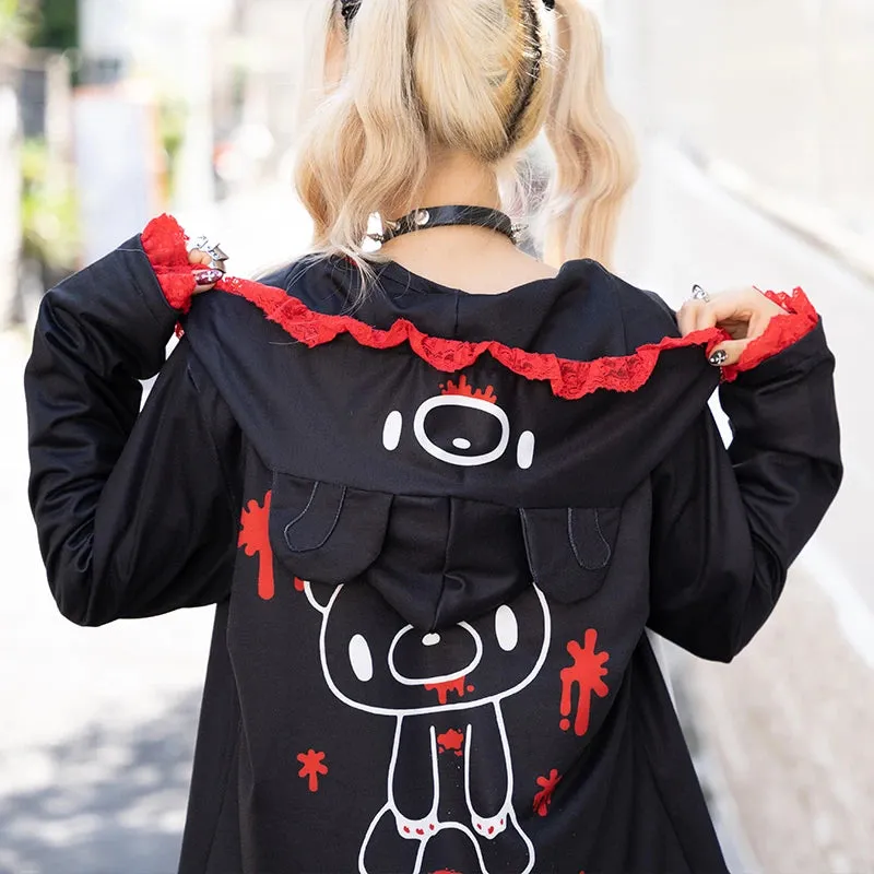 ACDC RAG & Gloomy Bear dark bear ears hoodie