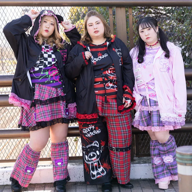 ACDC RAG & Gloomy Bear plus size vivid bear ears hoodie