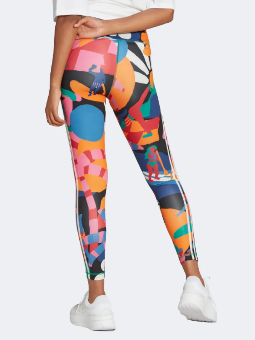 Adidas X Farm Rio 7/8 Women Training Tight Multicolor