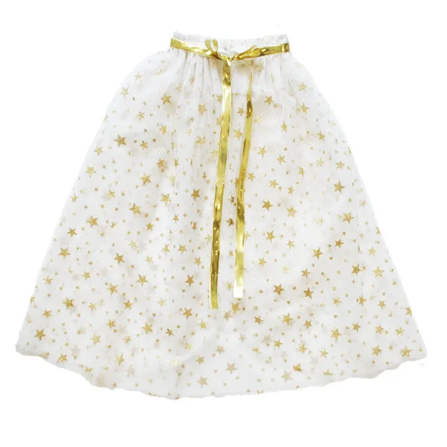 Alimrose Cape | Ivory Gold Star