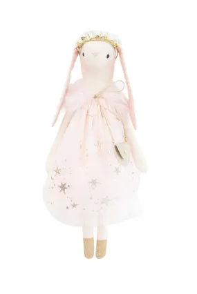 AMANDA - PINK AND GOLD STAR BIMBOM BUNNY WITH TIARA