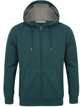 Ashwood Zip Through Hoodie in Tokyo Teal - Tokyo Laundry