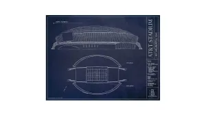 AT&T Stadium Wall Art