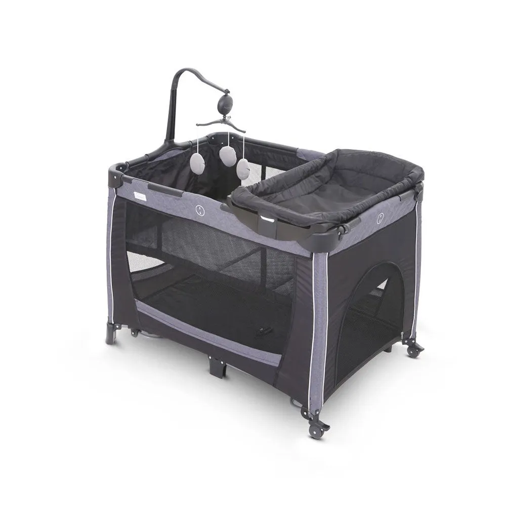 Baby Playpen – Black   Khakhi