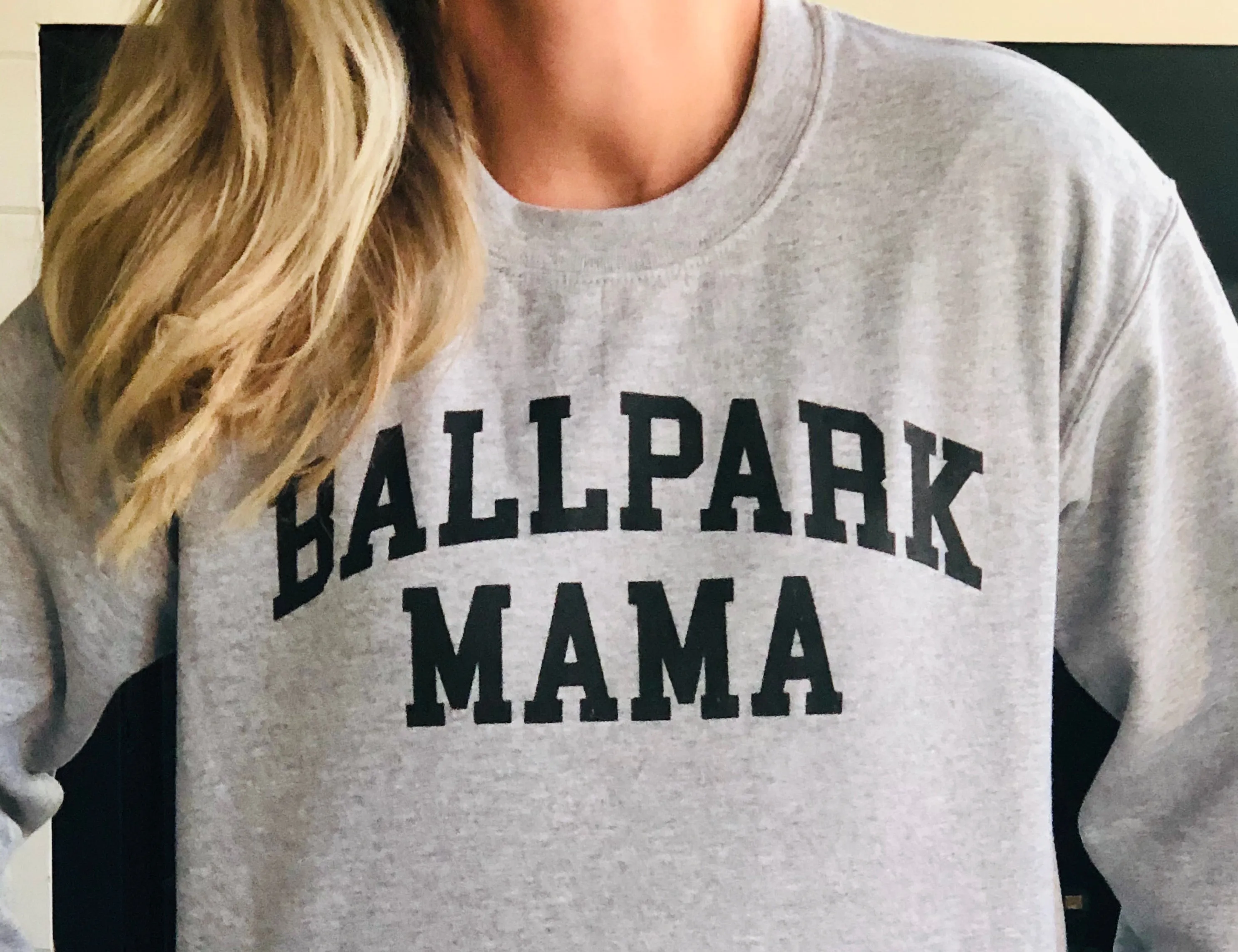 Ballpark Mama Sweatshirt & Tees