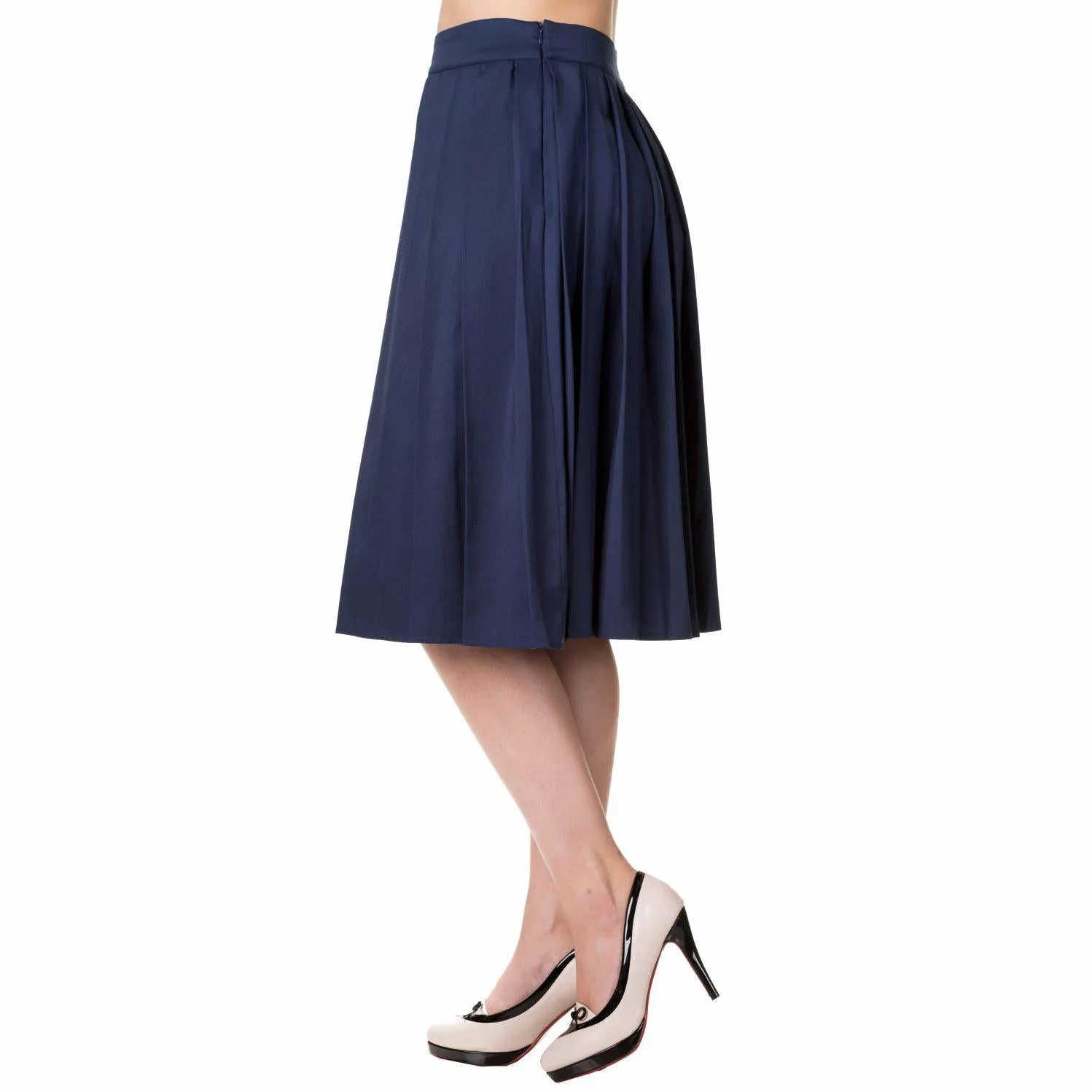 Banned Take a Hike Skirt in Navy