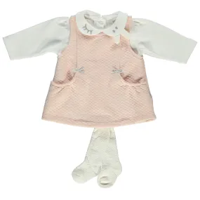 Bebetto Top, Dress And Tights Set (3-12mths)