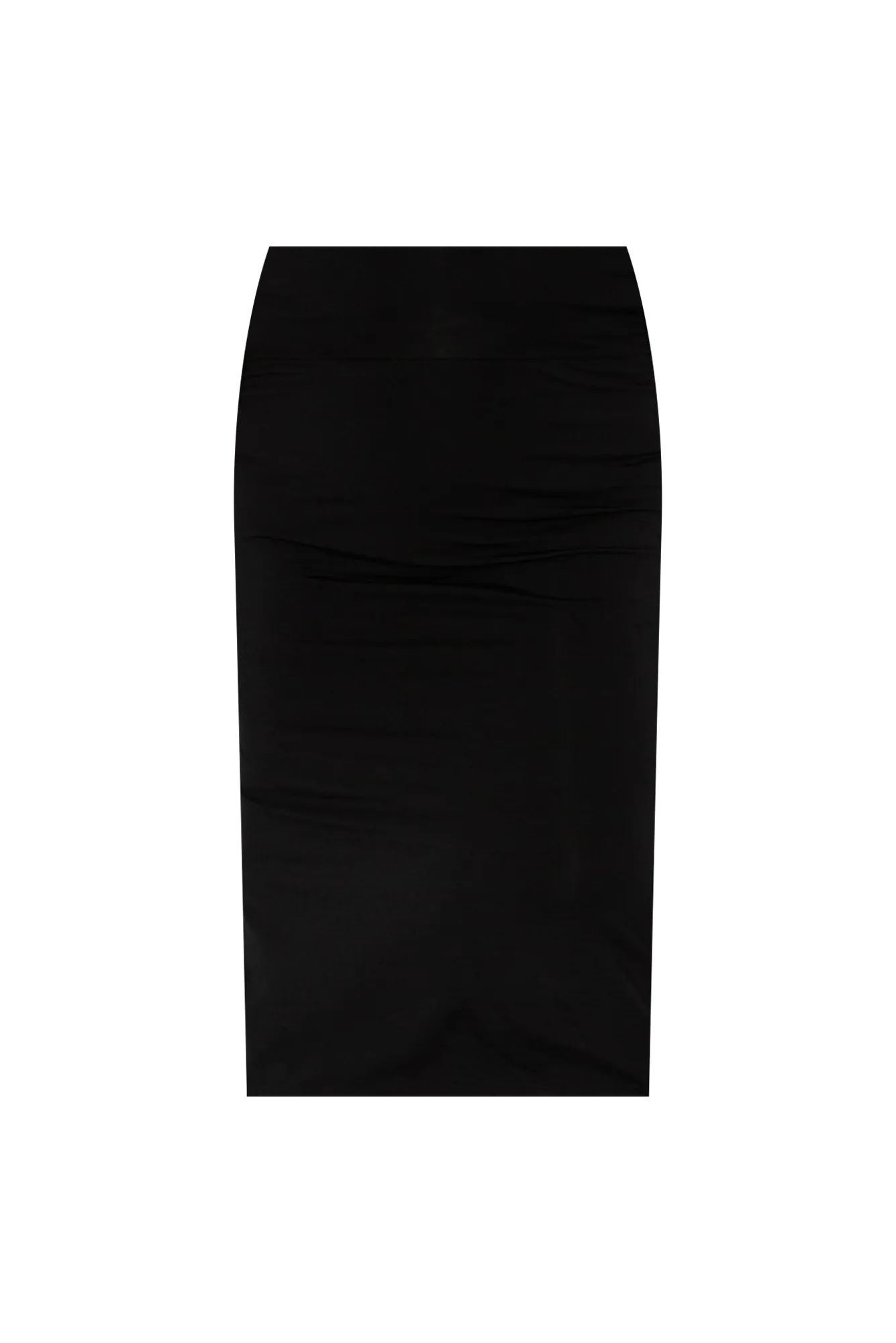 Black Bamboo Maxi Tube Skirt