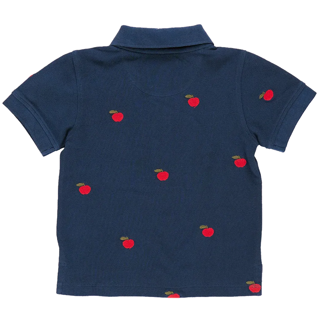 Boys Alec Shirt | Apples Embroidery