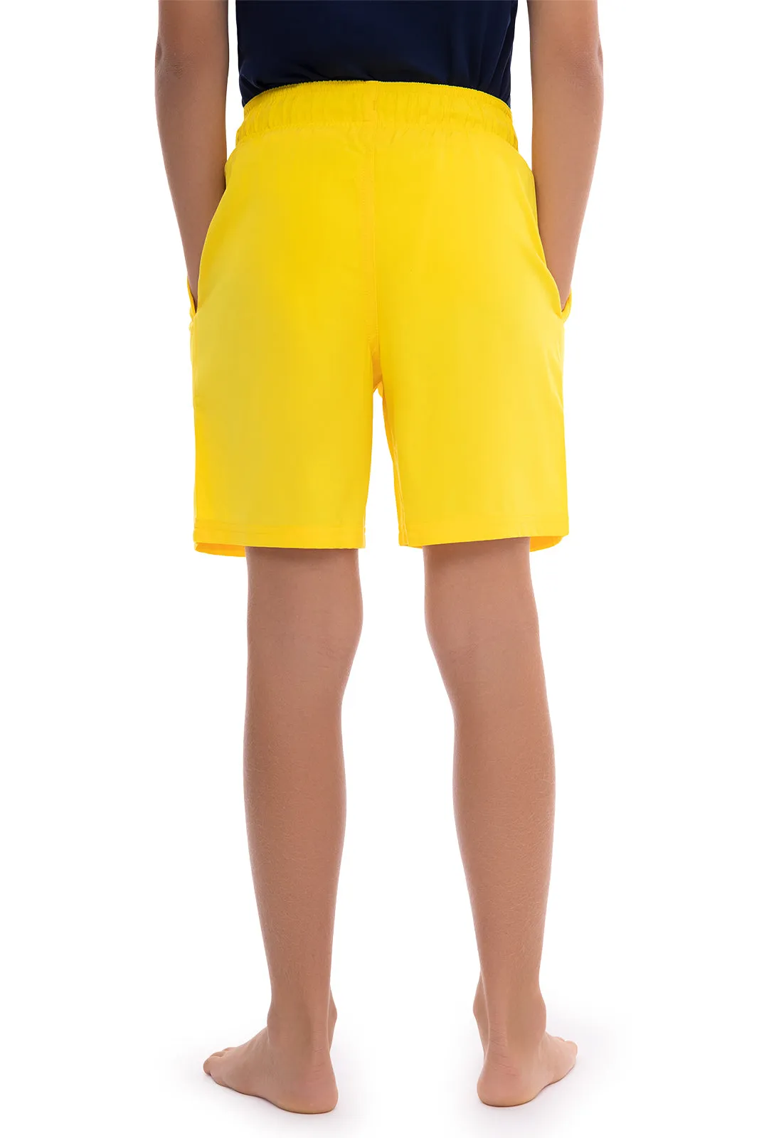 Boy's Island Swim Trunks | Bold Yellow