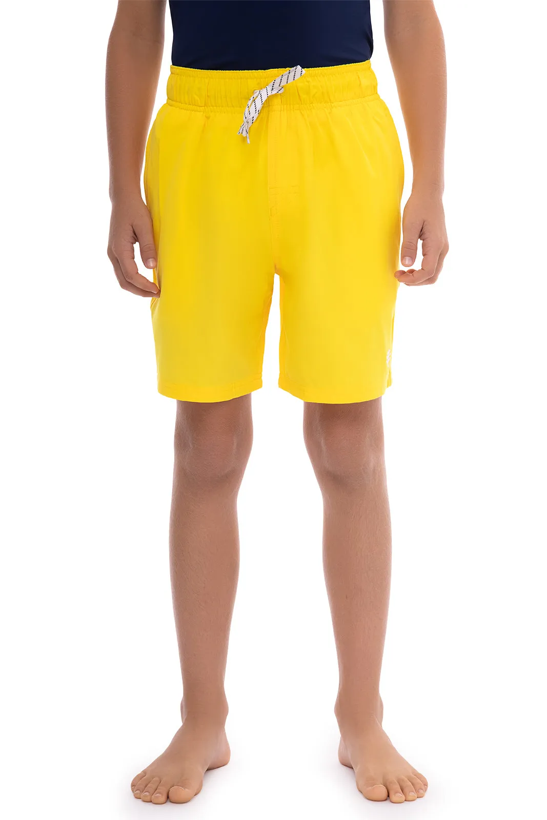 Boy's Island Swim Trunks | Bold Yellow