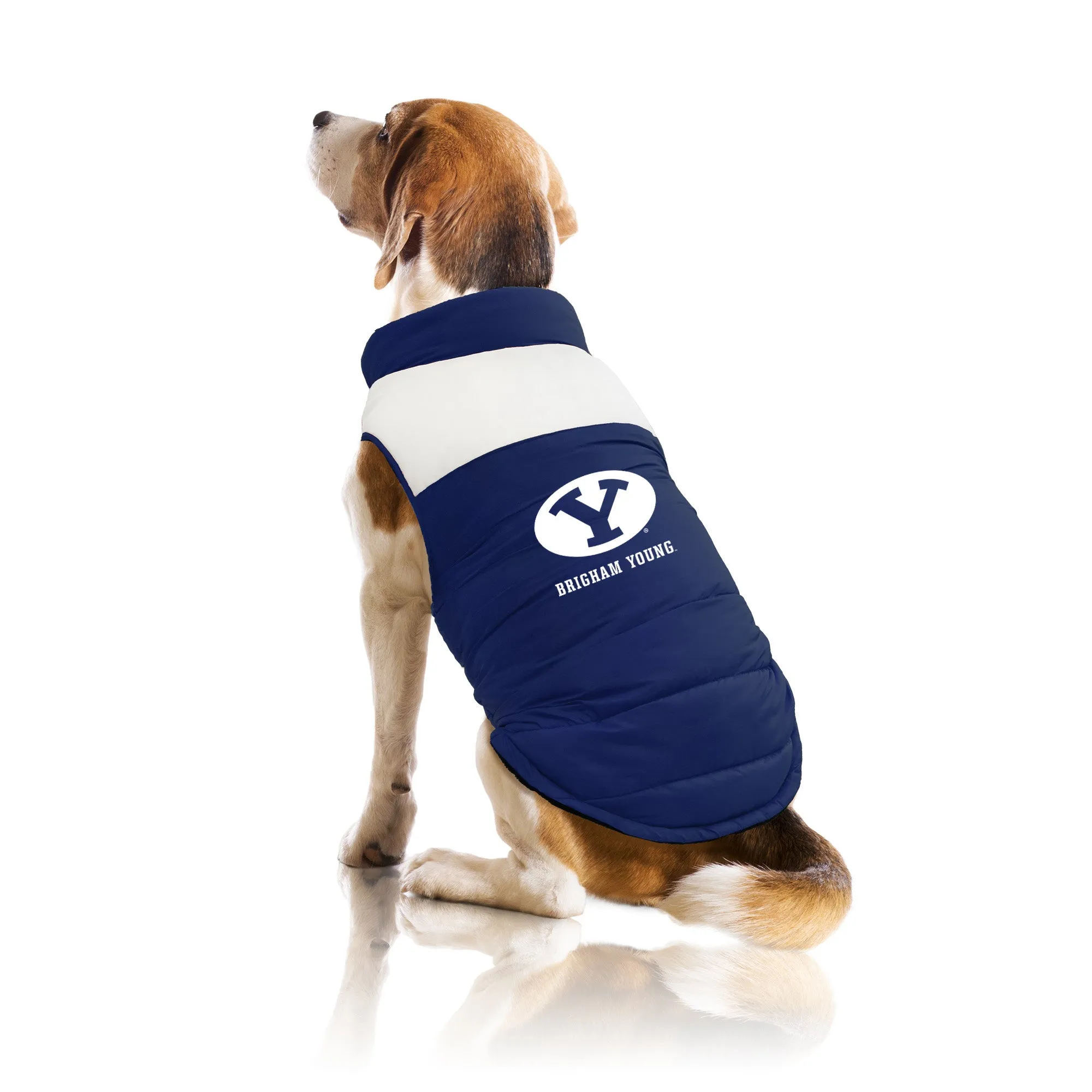 Brigham Young University Pet Parka Puff Vest