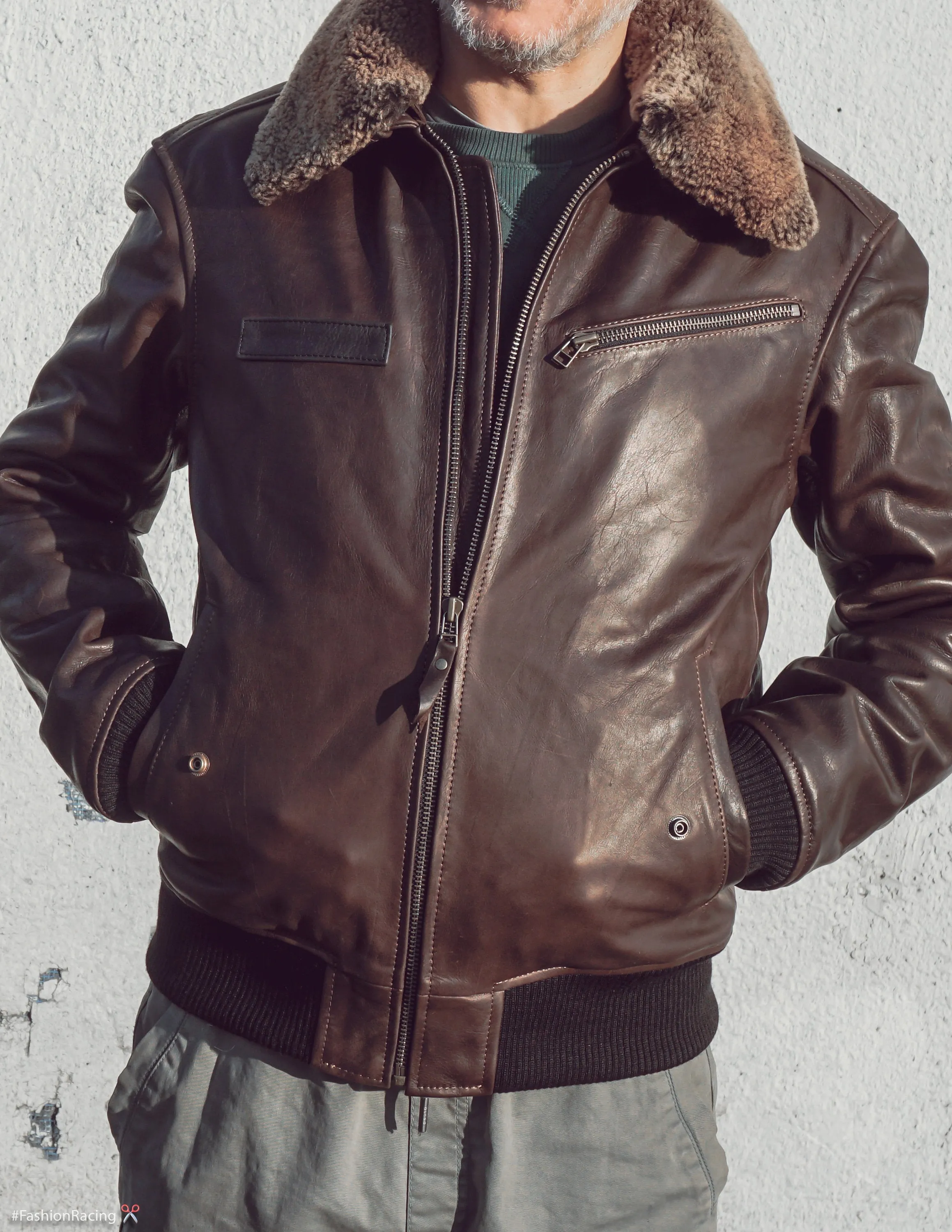 Brown Leather flying jacket. Leather Jaсket pilot, vintage style leather jacket, leather bomber, army jacket, aviator leather jacket