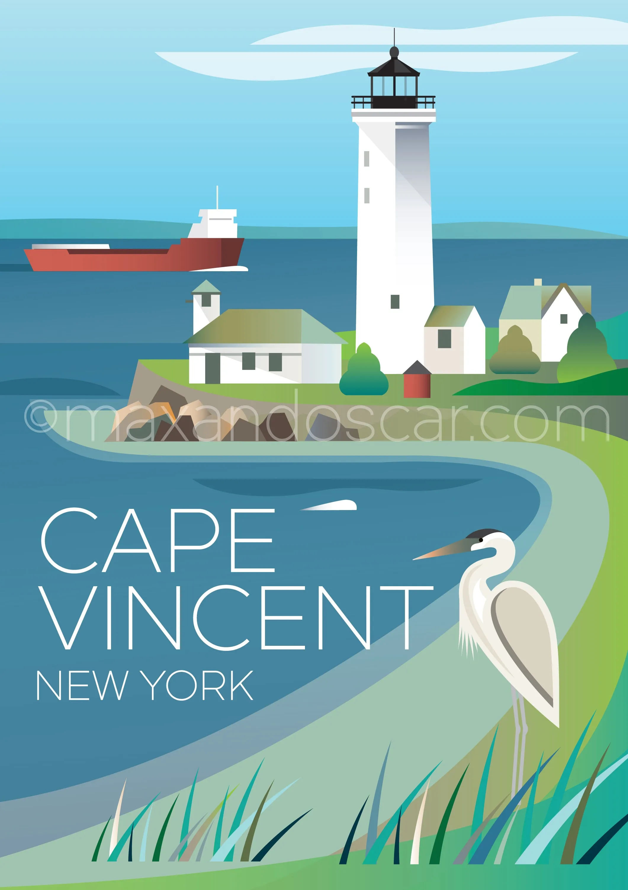 CAPE VINCENT POSTCARD