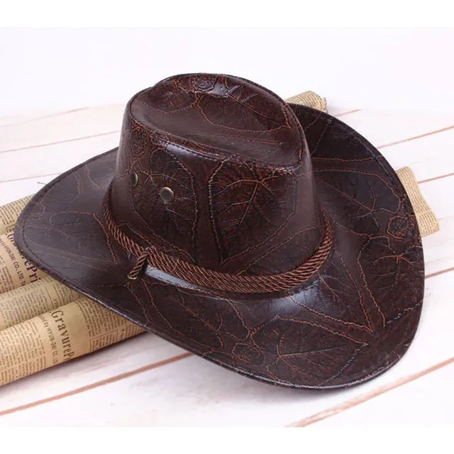 Cattleman's Charm Retro Western Cowboy Riding Hat