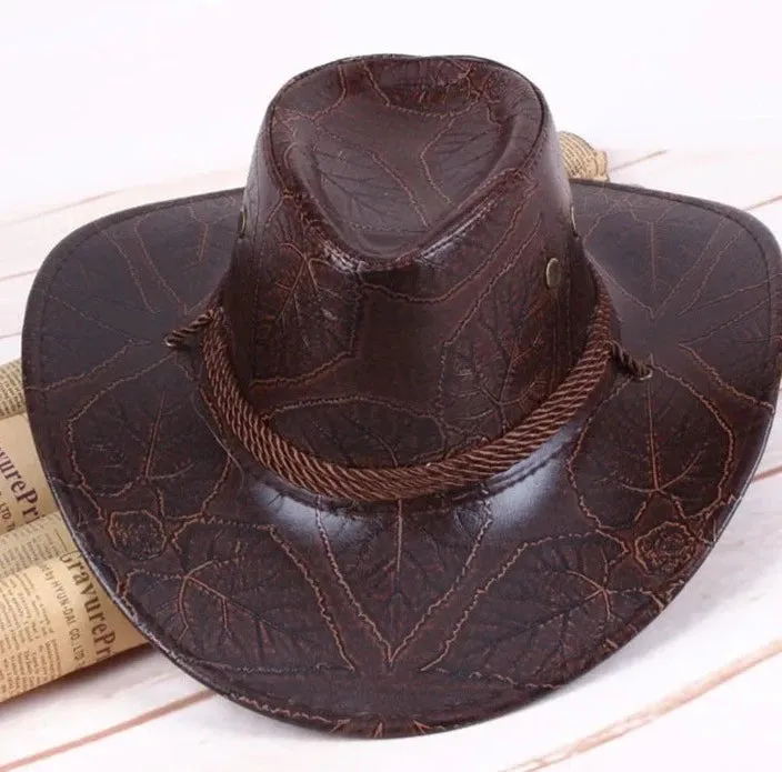 Cattleman's Charm Retro Western Cowboy Riding Hat