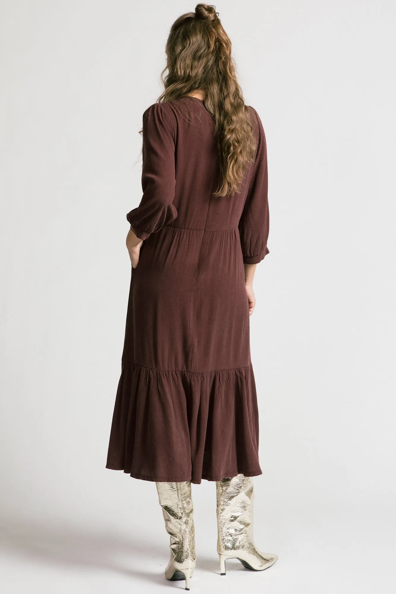 Chatterley Dress Mulberry