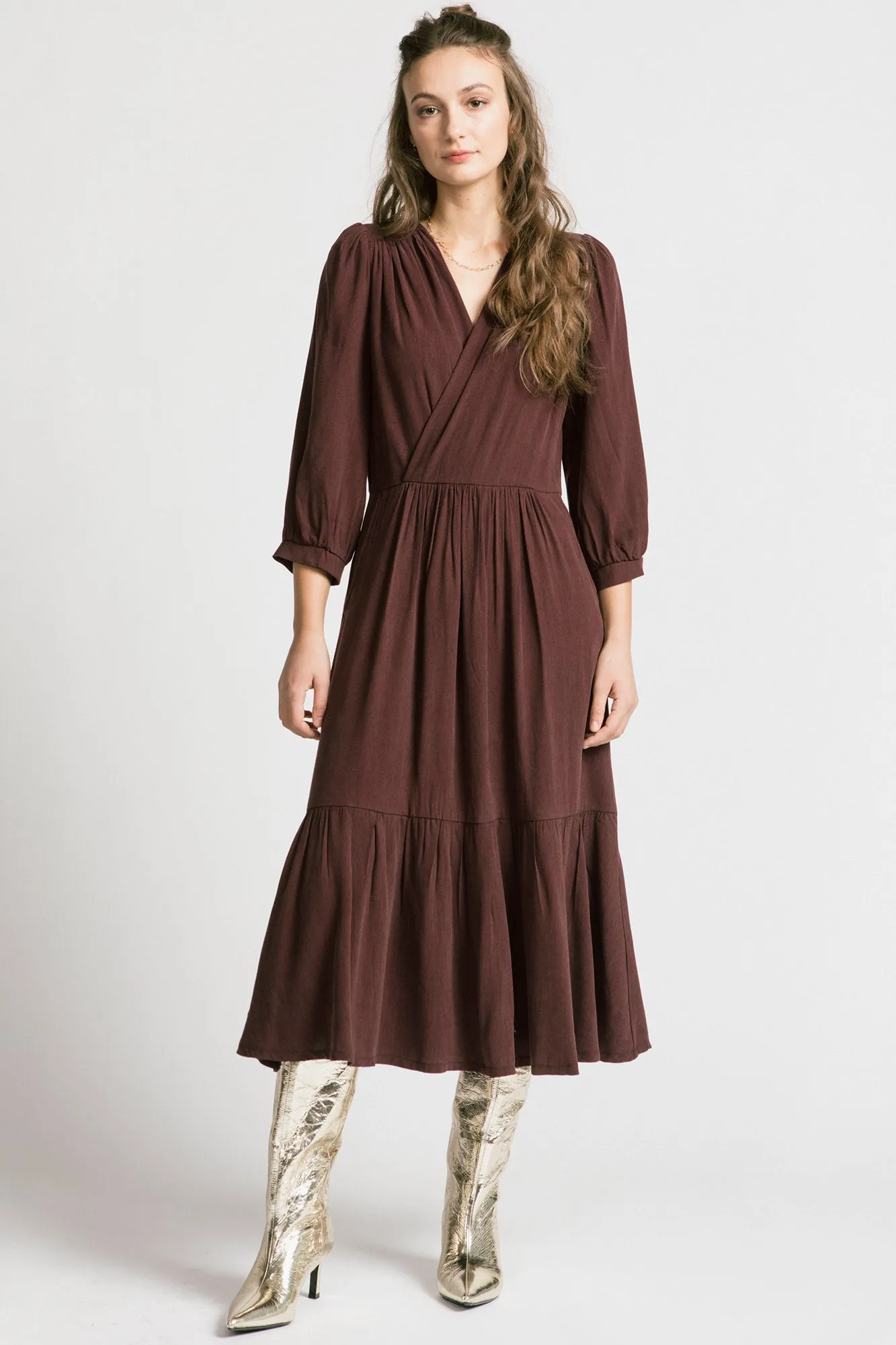 Chatterley Dress Mulberry