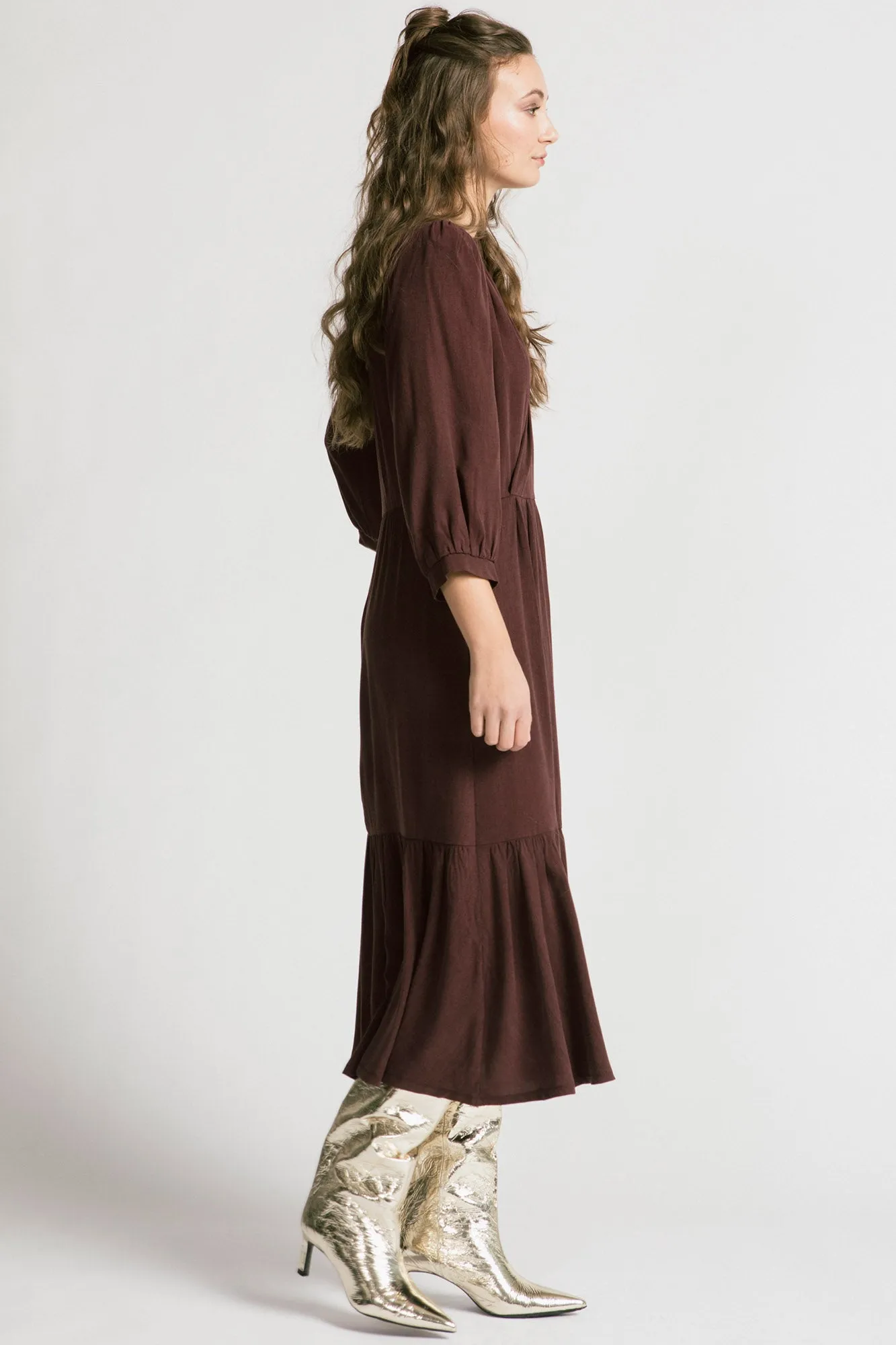 Chatterley Dress Mulberry