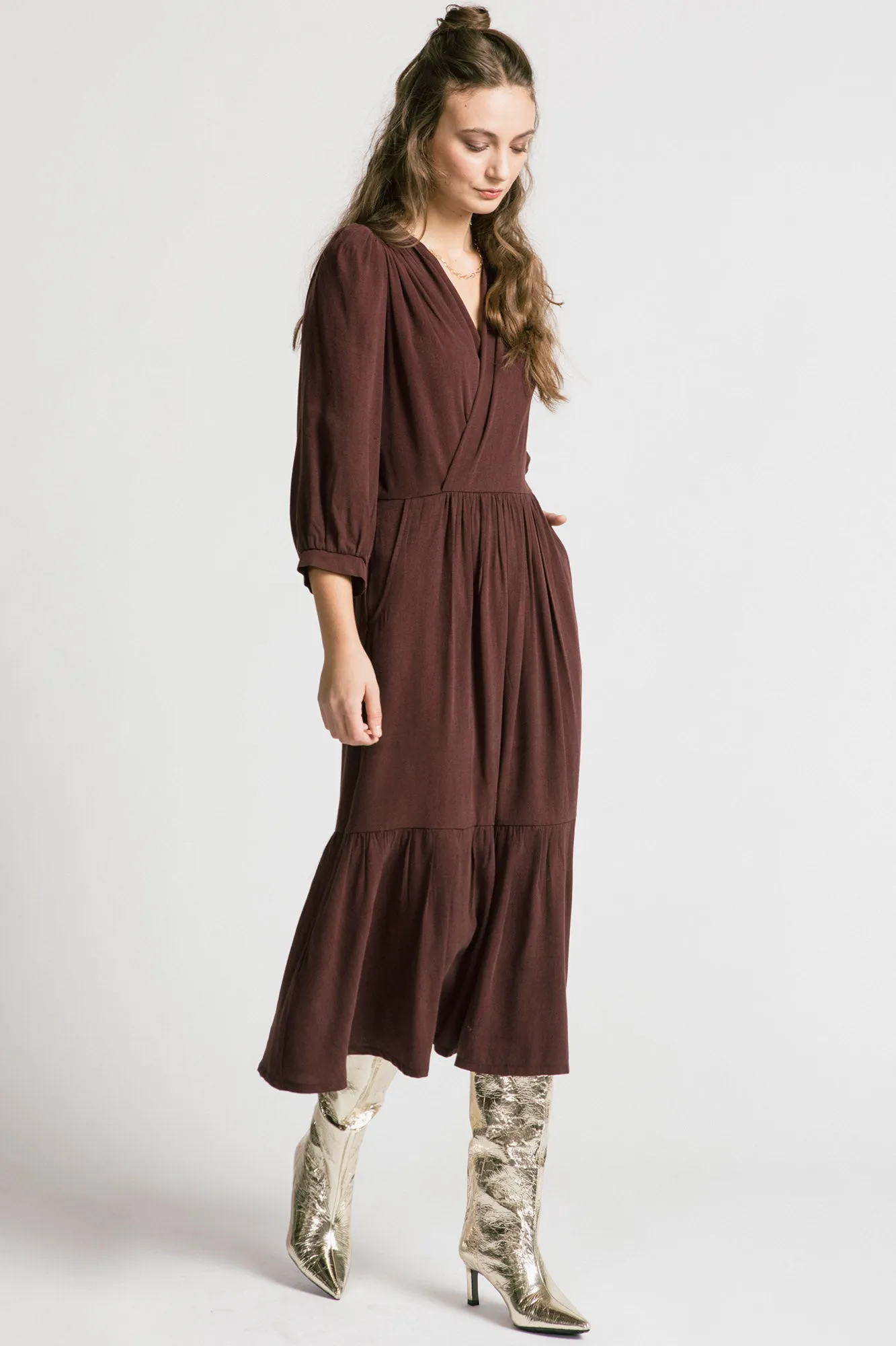 Chatterley Dress Mulberry