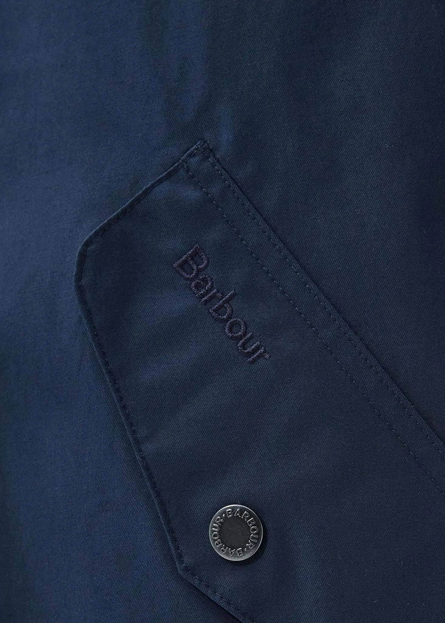 Chelsea mac jacket - navy forest mist