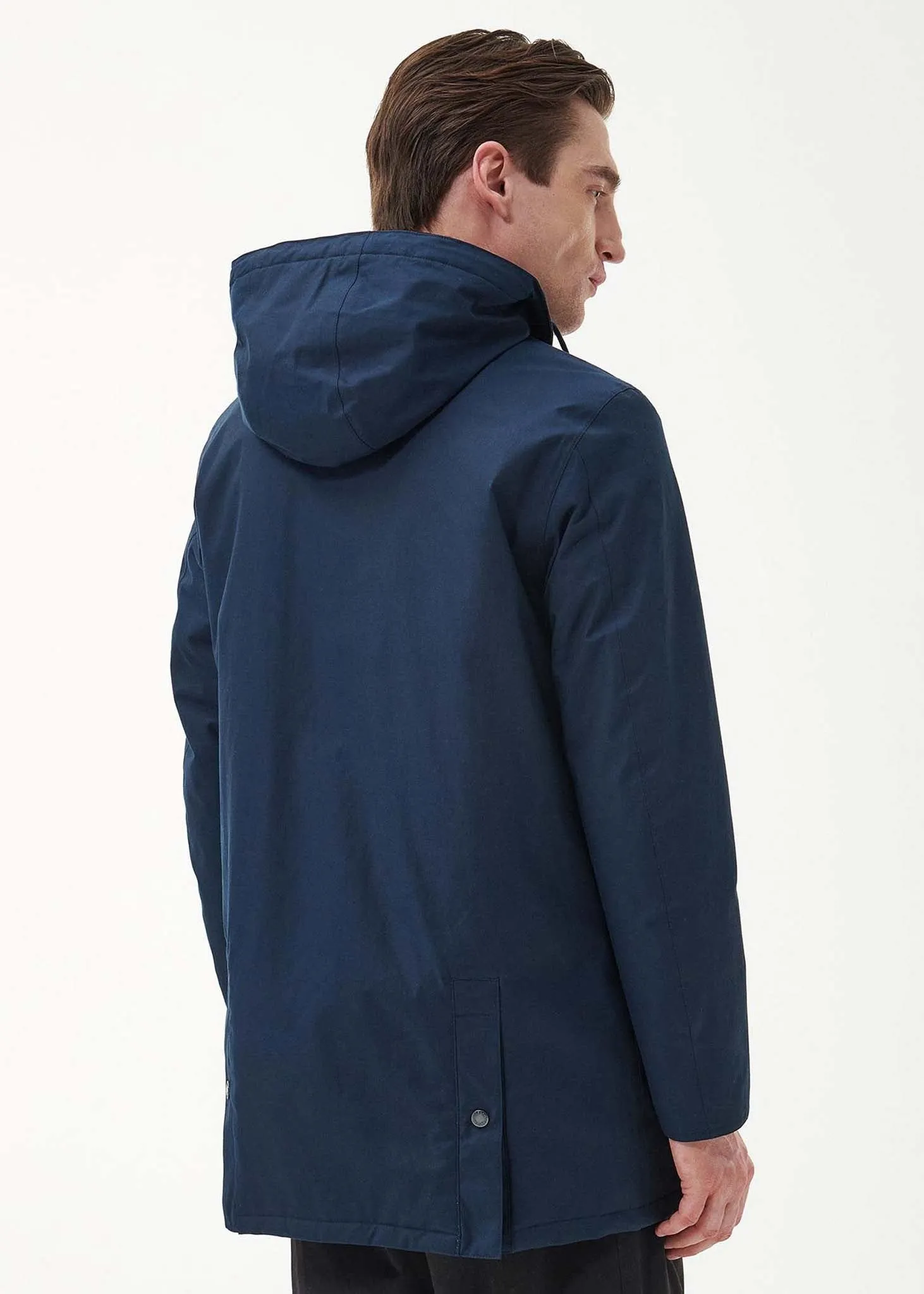 Chelsea mac jacket - navy forest mist