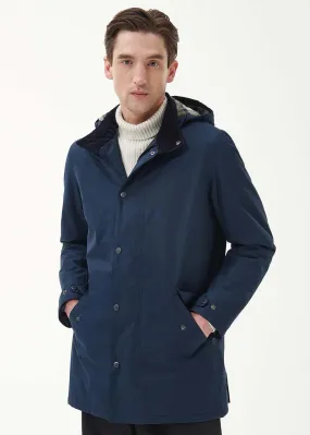 Chelsea mac jacket - navy forest mist