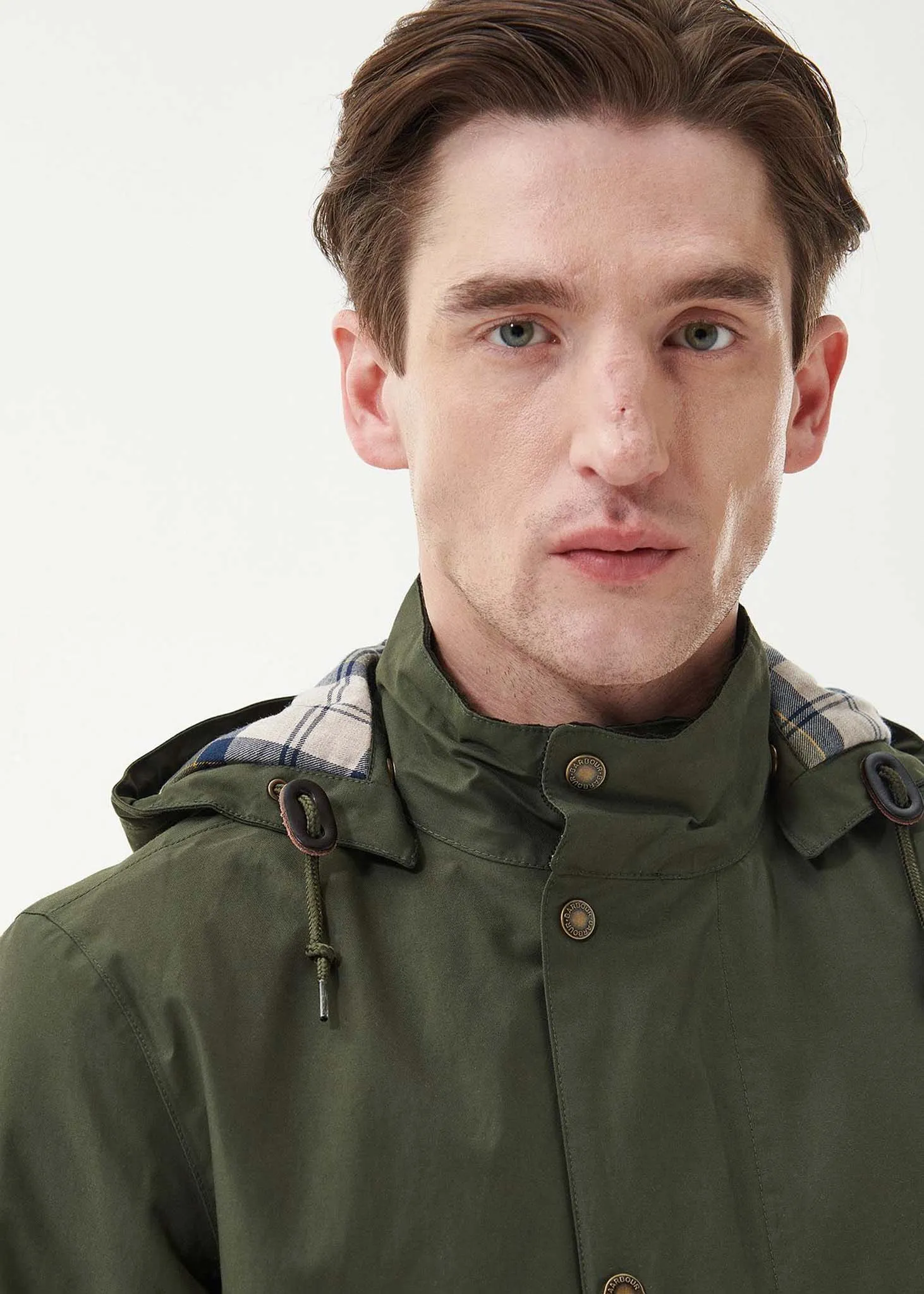 Chelsea mac jacket - olive forest mist