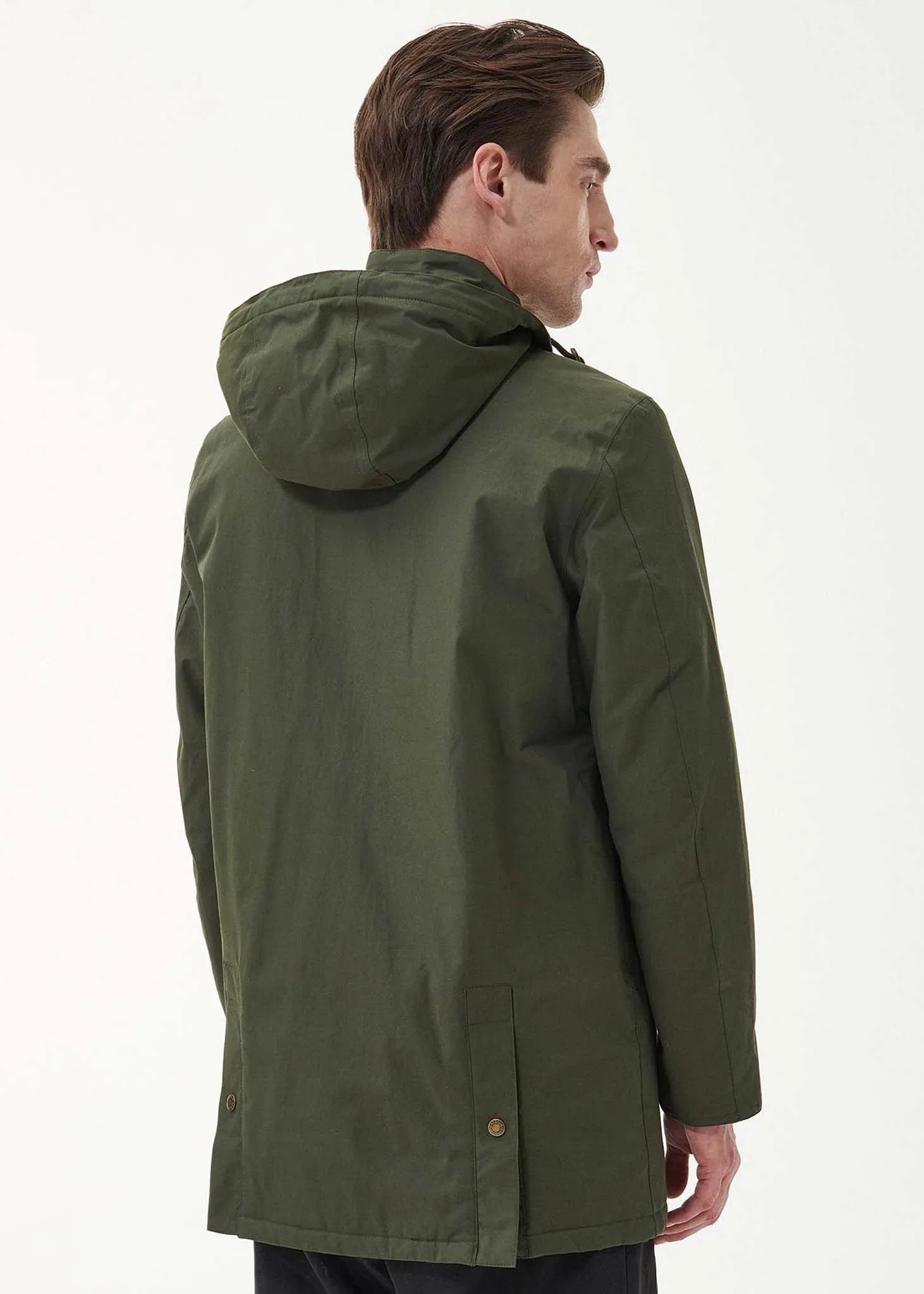 Chelsea mac jacket - olive forest mist