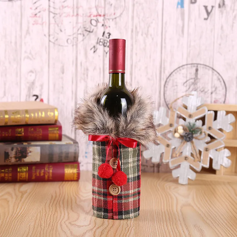 Christmas Wine Bottle Jacket