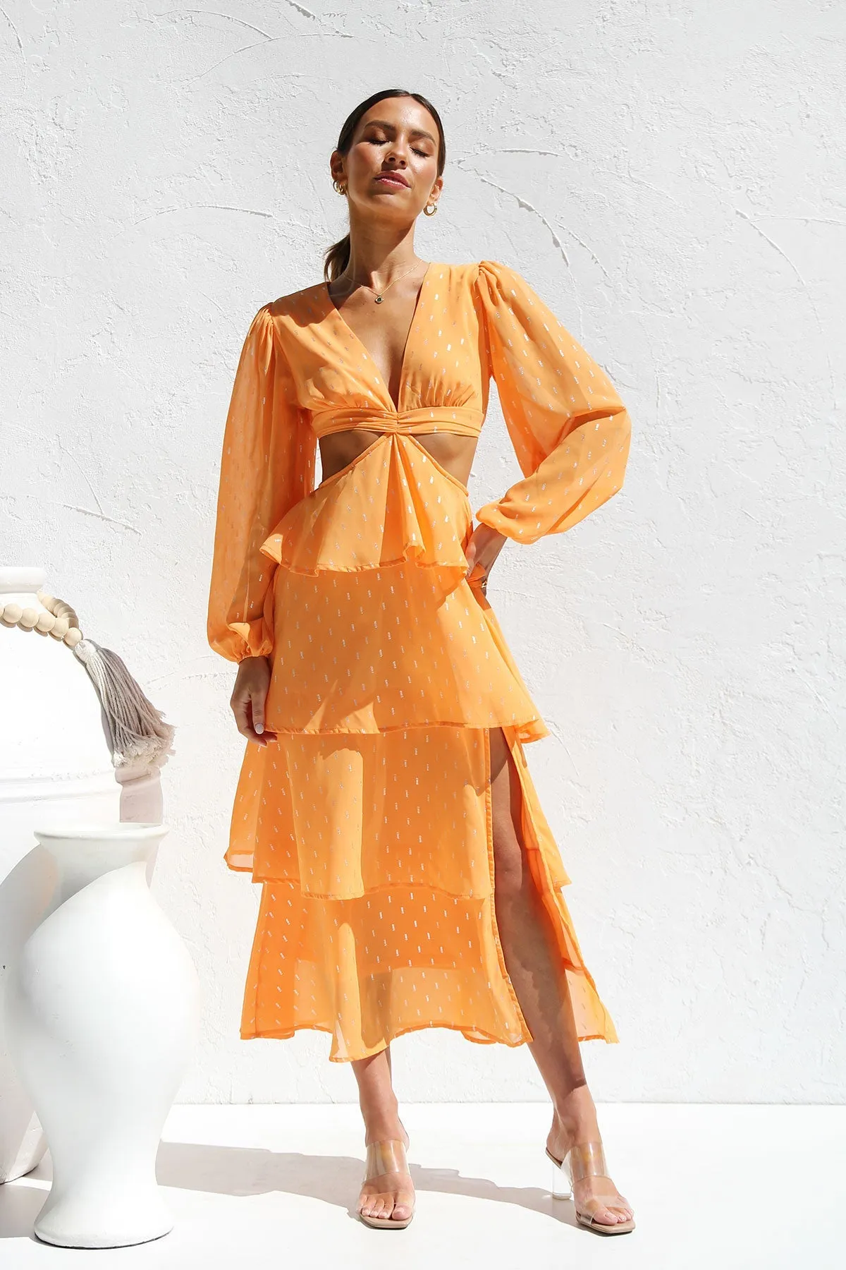 Clarissa Dress ORANGE