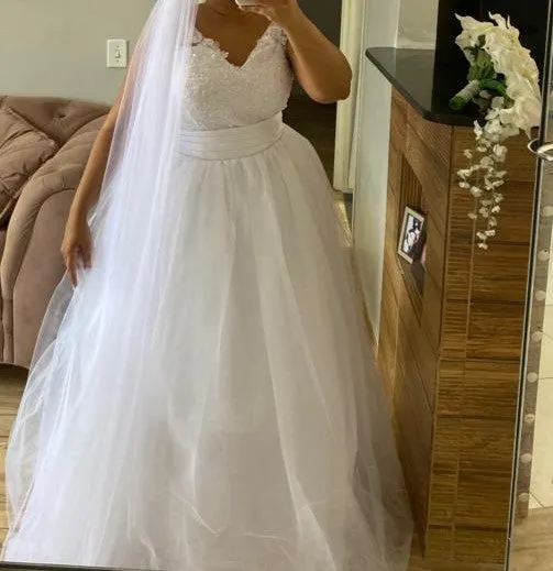 Custom Tulle A Line Full Wedding Skirt All Sizes/Colors