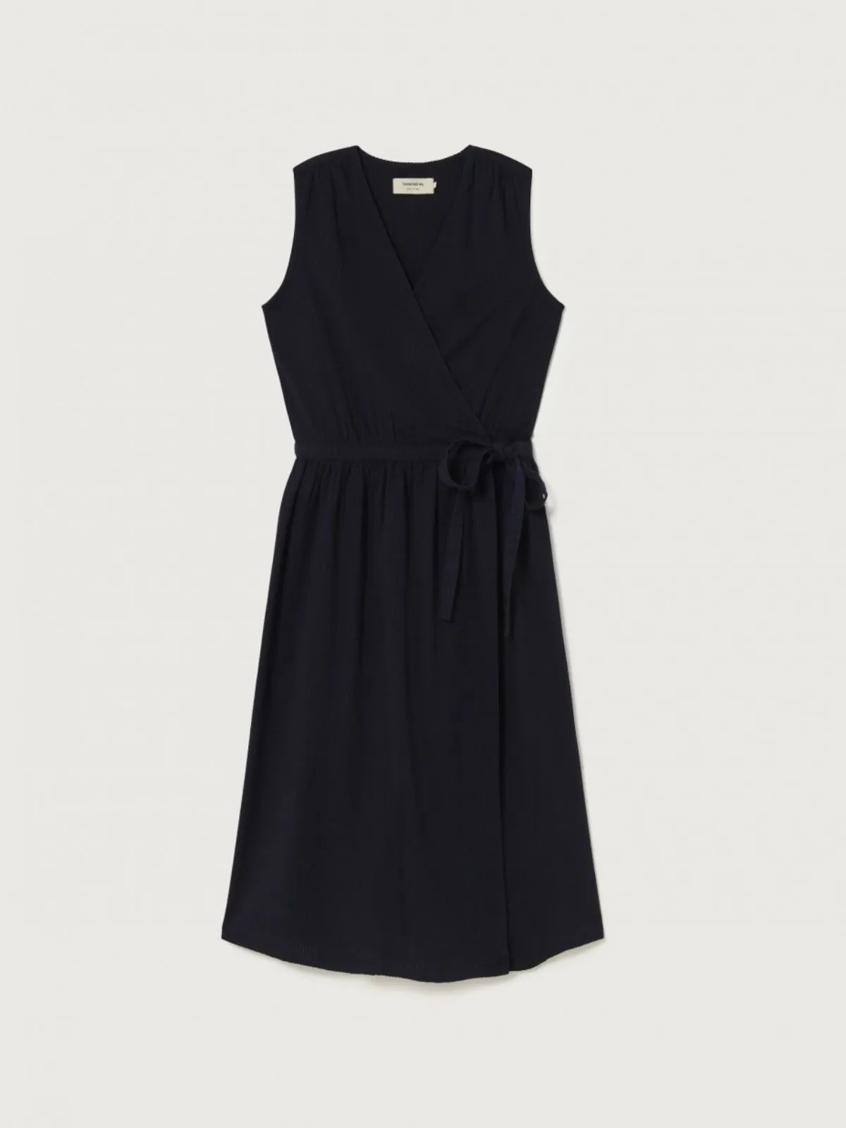 Dark Seersucker Amapola Dress Thinking MU