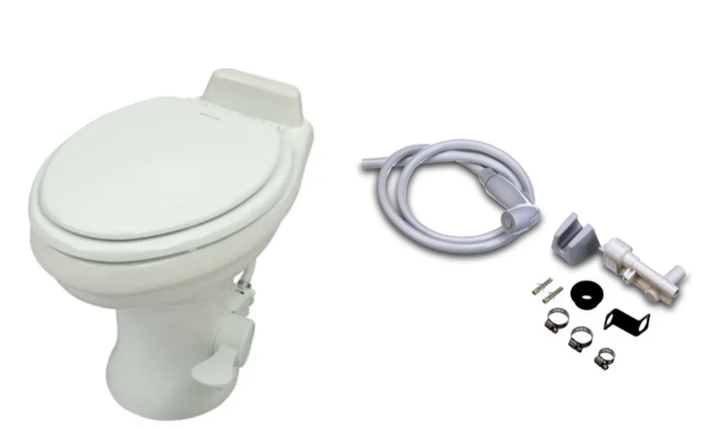 Dometic Sealand 302320183 Revolution 320 Series RV Toilet (hand spray optional)