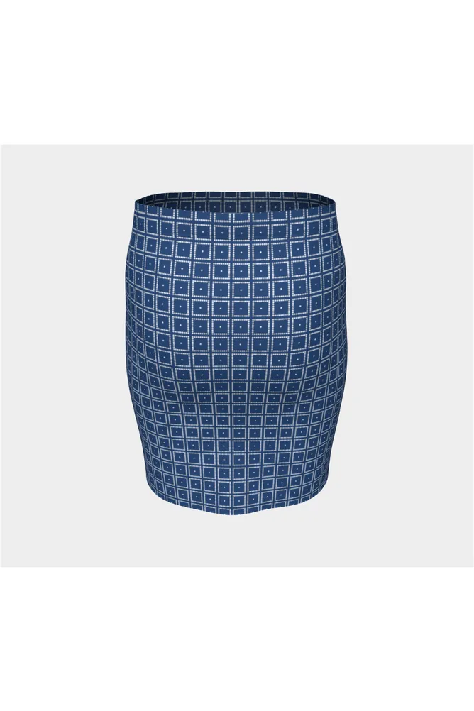 Dot Matrix Fitted Skirt