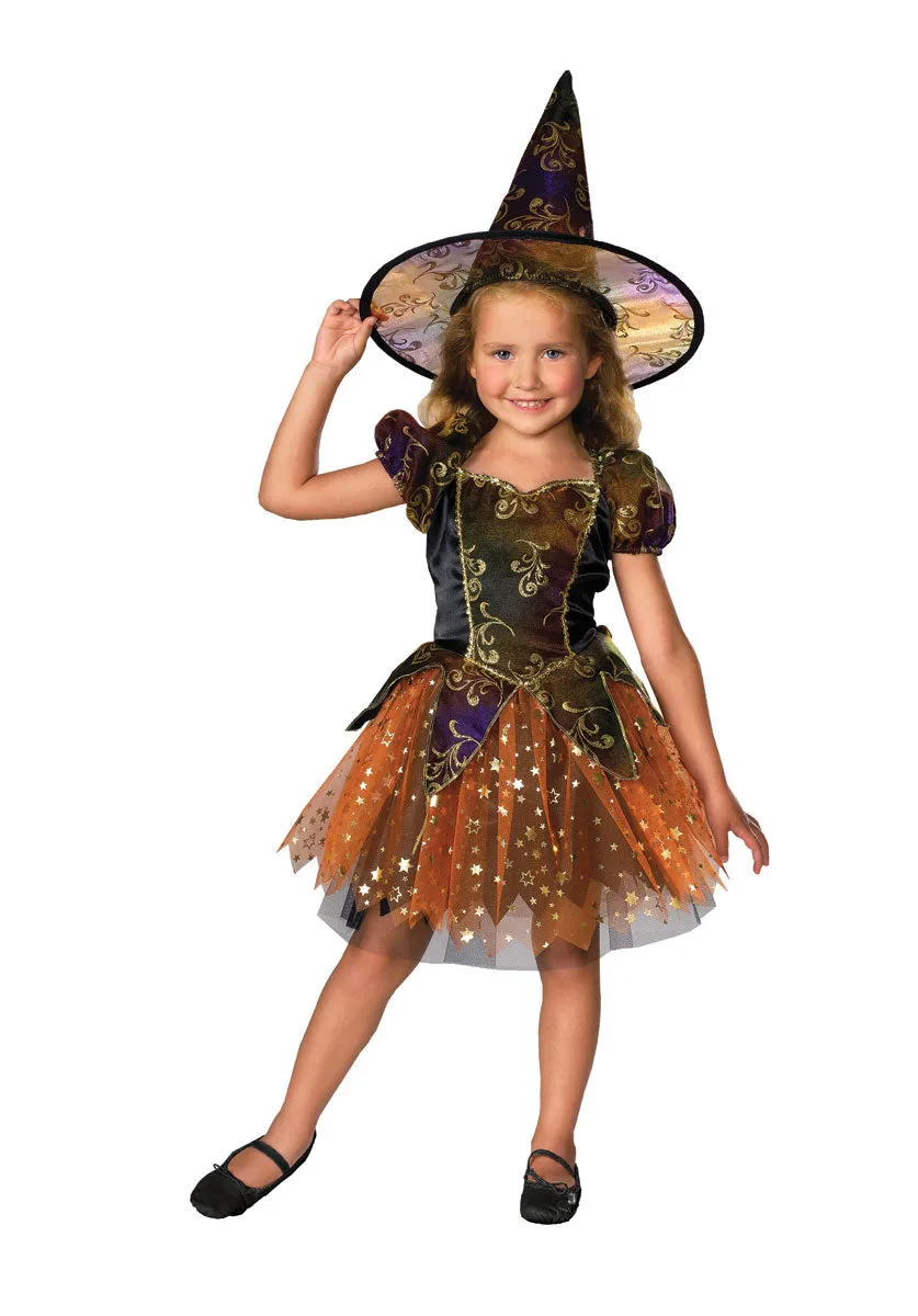 Elegant Witch Child Costume