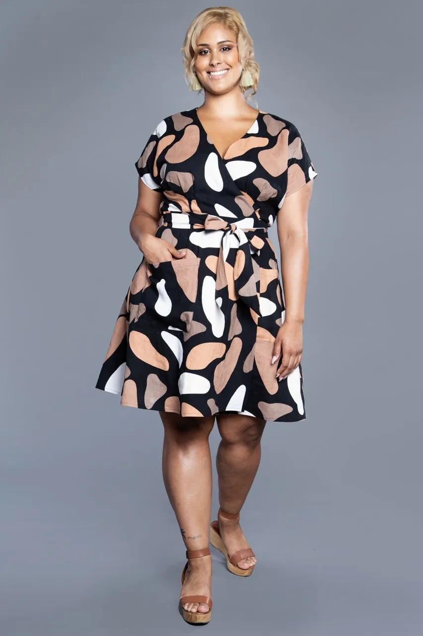 Elodie Wrap Dress Pattern - Closet Core Patterns