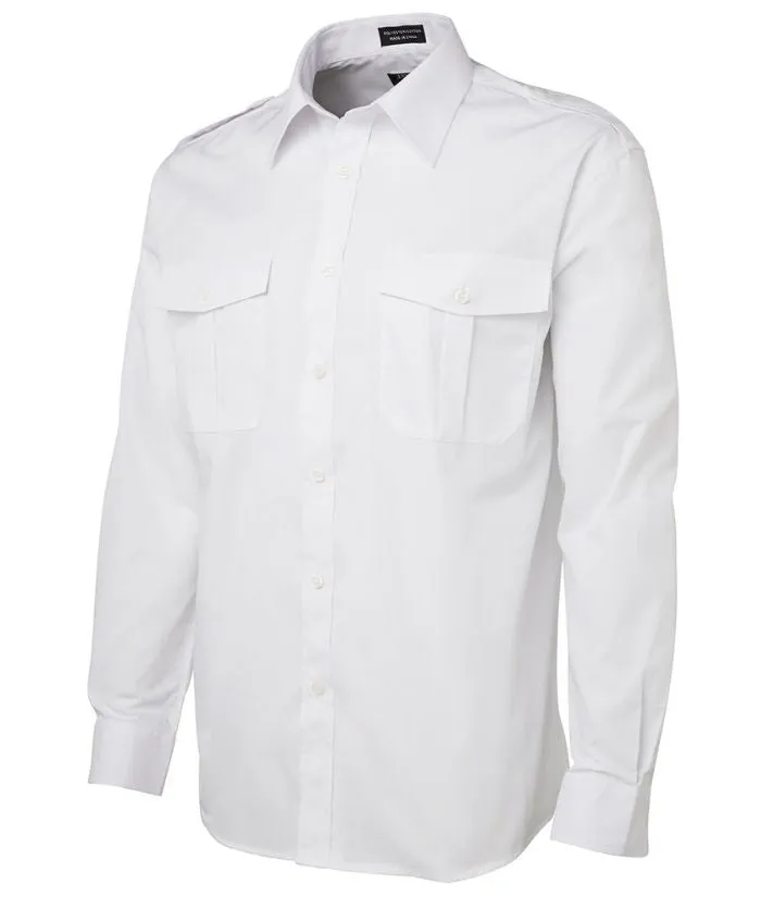 Epaulette Shirt Long Sleeve