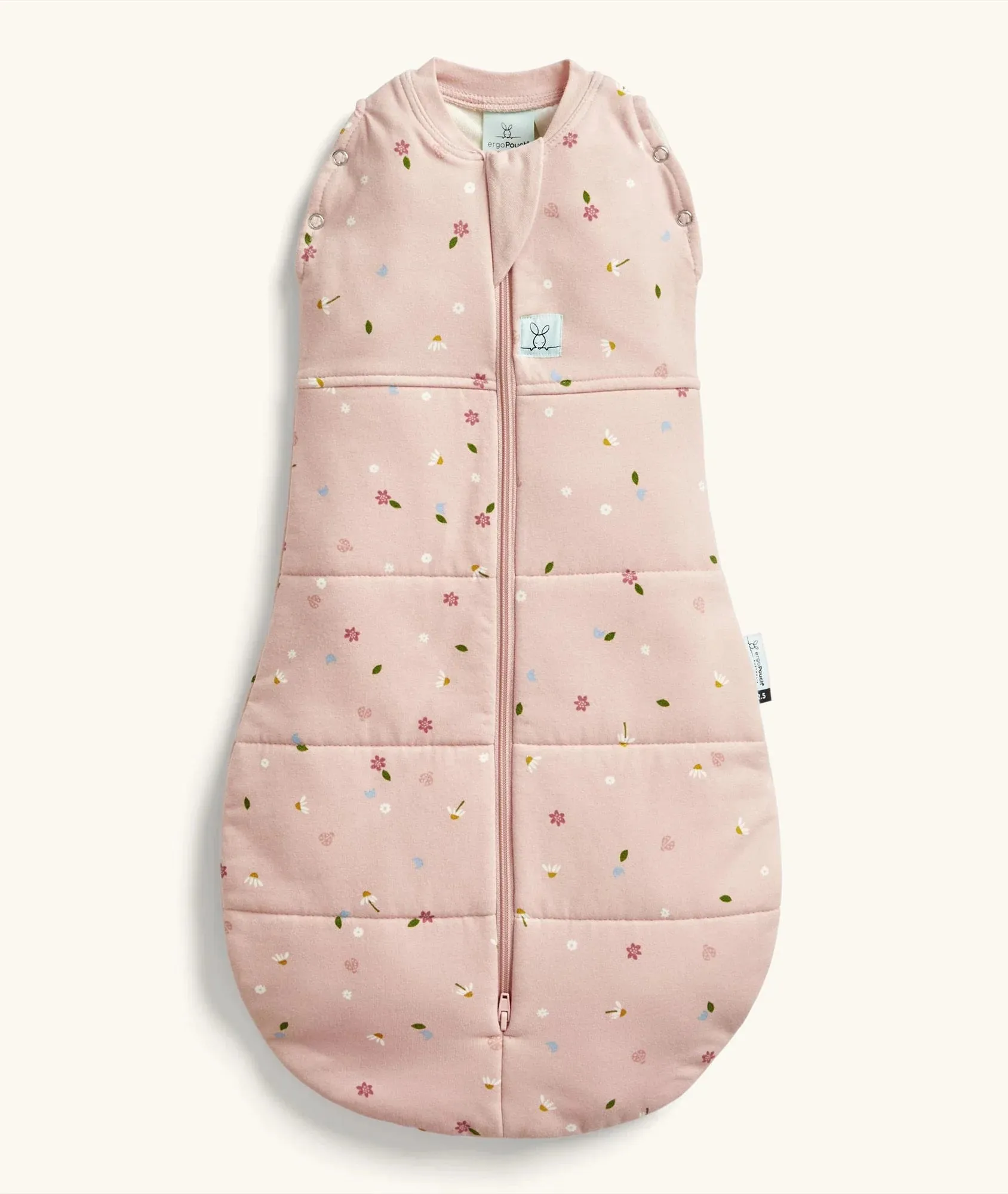 Ergopouch Cocoon Inbaker Slaapzak 65cm Tog 2.5 | Daisies