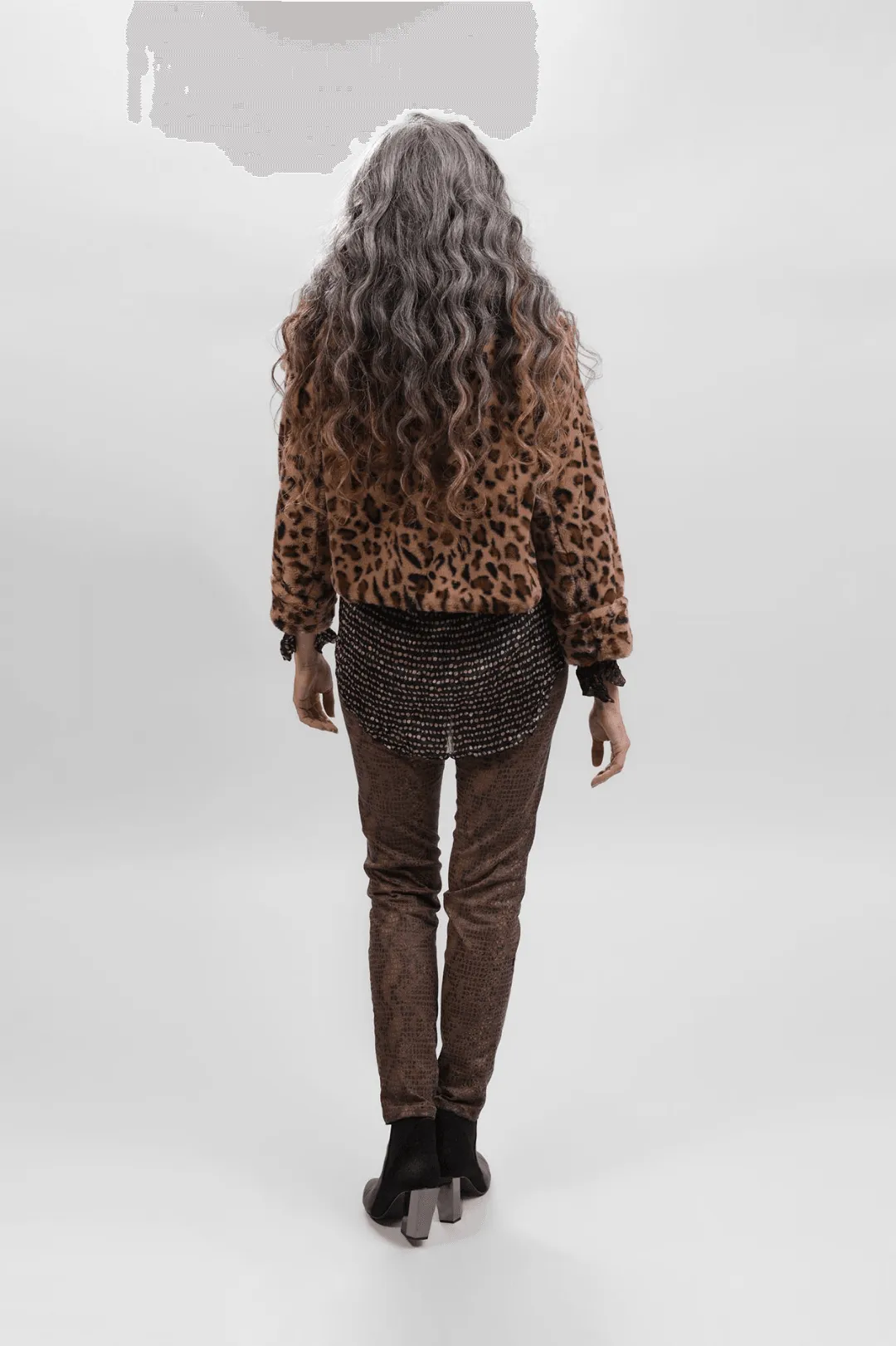 Etosha Crop Jacket, Cheetah