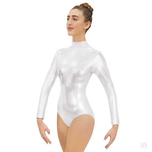 Eurotard Metallic Mock Neck Leotard