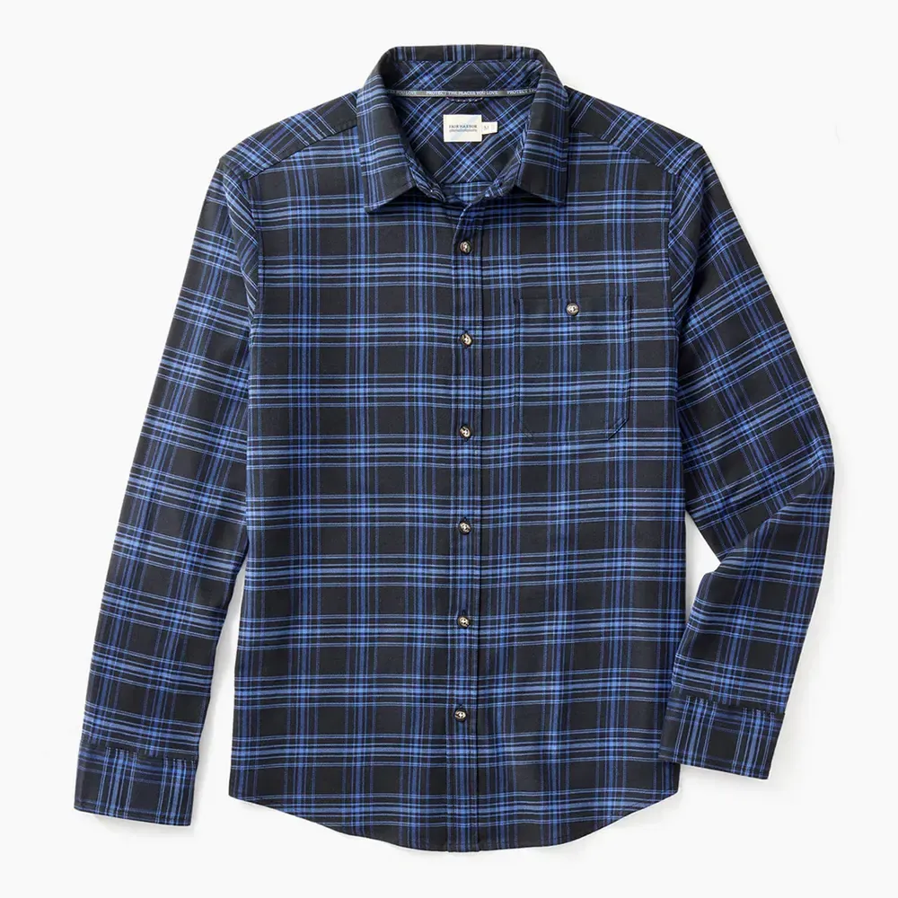 Fair Harbor Men's Seaside Lightweight Flannel