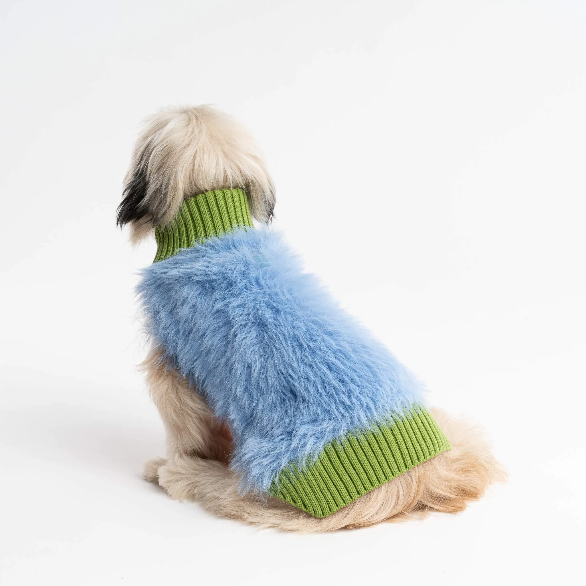 Faux Fur Dog Sweater