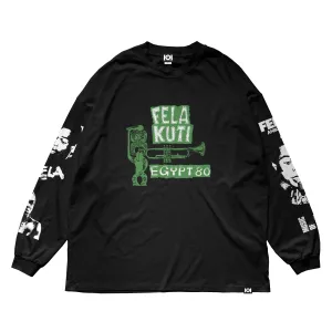 FELA KUTI - PREMIUM LONG SLEEVE SHIRT - BLACK