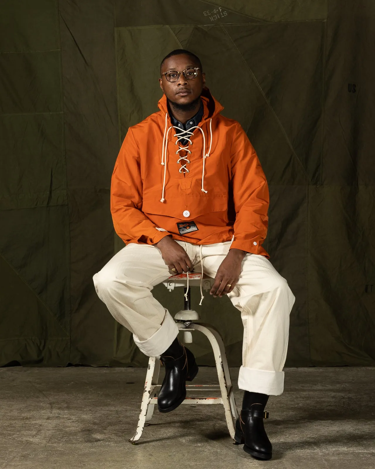 Foul Weather Anorak - Orange