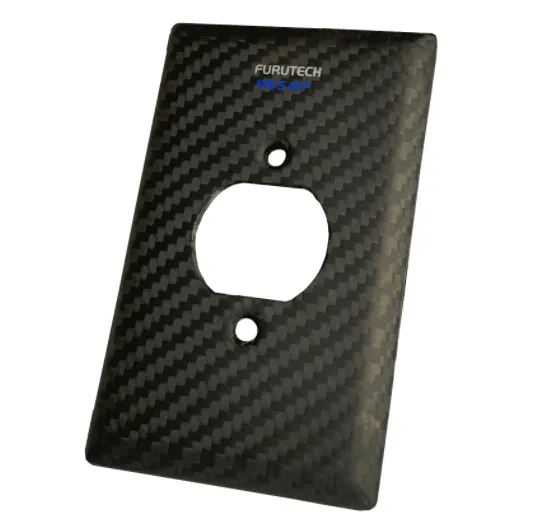 Furutech 106-S NCF, Top-of-the-line Receptacle Cover Plate